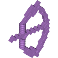Lego luk se šípem Minecraft, levandulová střední (6167567)